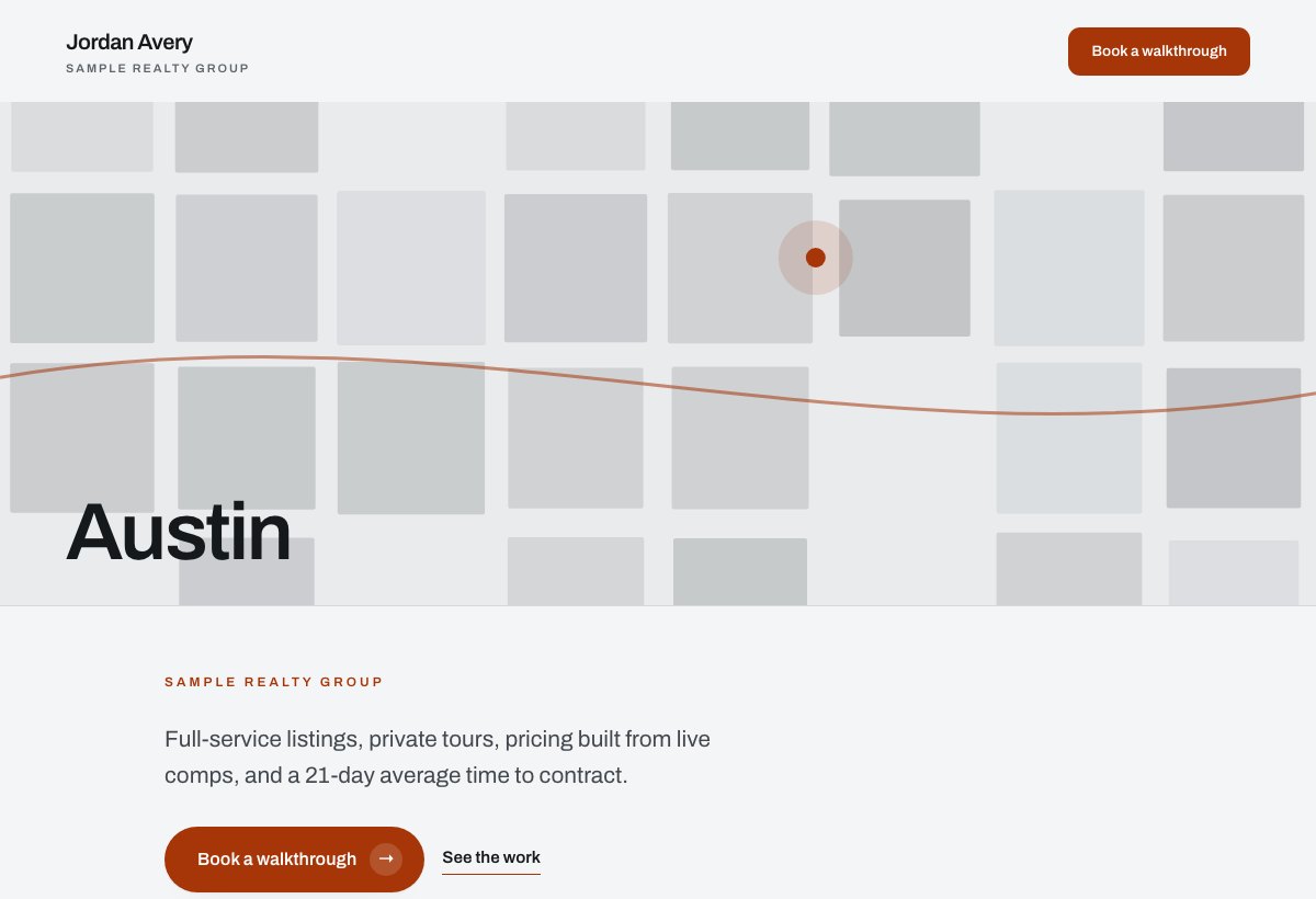 Atlas example website