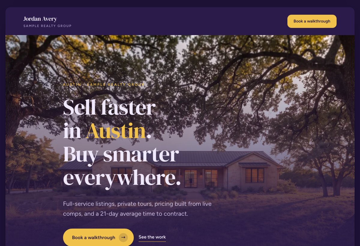 Jewel example website